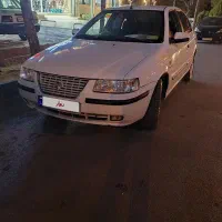 سمندef7 دوگانه کارخانه مدل 98سفید|خودرو سواری و وانت|زرند, |دیوار