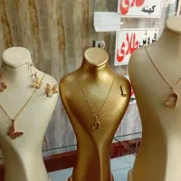نیم ست پروانه طلای محسن(کد۰۱)جمعه بازهست|جواهرات|تبریز, |دیوار