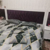 فروش موکت پالازدر حد نو تخت دونفره اینه کنسول سالم