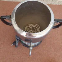 دو مدل سماور نو برقی و سماور کارکرده گازی سالم|سماور، چای‌ساز، قهوه‌ساز|بابلسر, |دیوار