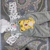 فروش دو عدد بلوز کلاه دار سرهمی نوزادی|کفش و لباس بچه|شهرکرد, |دیوار