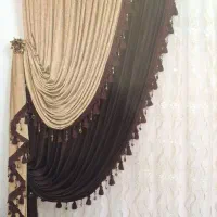 والان مخمل دو طبقه|پرده، رانر، رومیزی|رشت, پل تالشان|دیوار