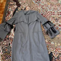 مانتو مجلسی طوسی سایز۴۲تا۴۴|لباس|ارومیه, |دیوار