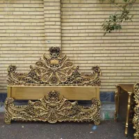 سرویس خواب سلطنتی آلرام|تخت و سرویس خواب|خوی, |دیوار