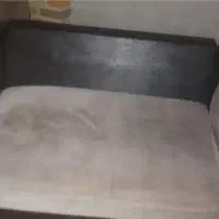 مبل دو نفره سالم رنگ پارچه کرم