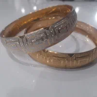 2عدد النگوی طلا سایز ۳