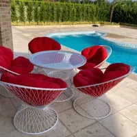 تولید انواع صندلی باغی و ویلایی مدل بامبو