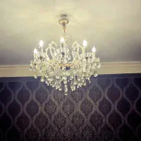 لوستر کریستال چکسلواکی ۸ شاخه