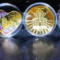 مسکوکات و ارزهای خارجی ایرانی طزیینی