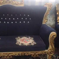 مبلمان 9 نفره همراه 3 عدد جلو مبلی|مبلمان خانگی و میز عسلی|زابل, |دیوار