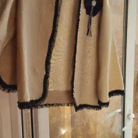 مانتو ژاکارد مزون دوز کاملا نو