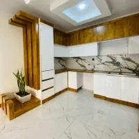 کابینت MDF و هایگلاس طراحی سهبعدی رایگان
