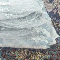 پرده گلدوزی شده