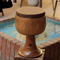 700 عدد تمبک چوبی(دهانه بزرگ و کوچک)