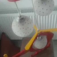 لوستر‌آویزاتاق‌کودک|لوستر و چراغ آویز|بجنورد, |دیوار