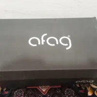 کفش مردانه مشکی چرم.مارک آفاق سایز 42