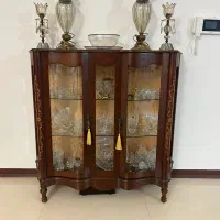 بوفه چوب راش در حد نو شیک