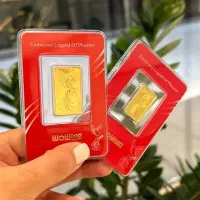 شمش ۵ گرمی سیمرغ ایران شمش طلای ۲۴ عیار