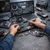 تعمیر و عیب یابی ، سرویس و ارتقاء ، لپتاپ و سیستم