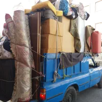 اثاث کشی و ایمن بار صلاح با ماشین پتودار