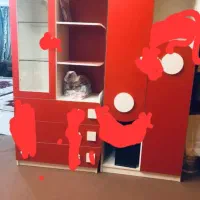 کمد و ویترین کودک جنس ملامین|اسباب و اثاث بچه|برخوار, |دیوار