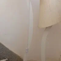 اباژور سفید مایل به شیری|چراغ خواب و آباژور|همدان, |دیوار