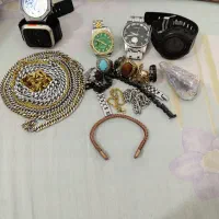 گردنبند ساعت دست بند انگشتر