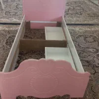 تخت نوجوانی ۹۰در۱۸۰باروکش وکیوم.همراه تشک|تخت و سرویس خواب|بجنورد, |دیوار