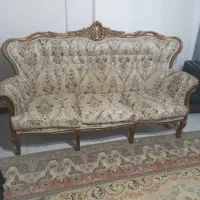 مبل سلطنتی 9 نفره|مبلمان خانگی و میز عسلی|لاهیجان, کوی زمانی|دیوار