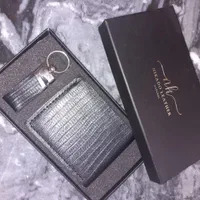 کیف پول جیبی مردانه با چرم بزی