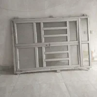 درب آلومینیومی درسایز 1.60قد 2.30درب ورودی حال