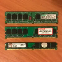 سه عدد رم ddr 2 کامپیوتر