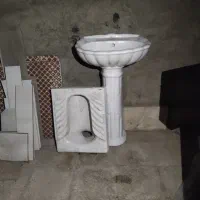 شیر آلات ، کاسه دسشویی، پرده کرکره ای