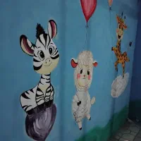 نقاشی ساختمان و پتینه