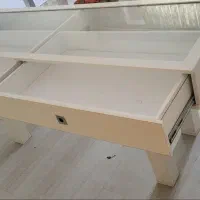 میز فروش mdf سفید