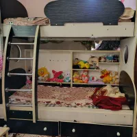 فروش تخت دوطبقه جادار و کاملا سالم