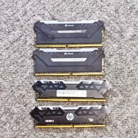 ۲ جفت رم ۱۶ گیگ RGB DDR4 کورسیر و اچ پی باس ۳۶۰۰