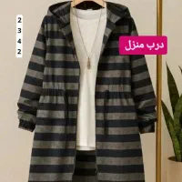 سویی شرت مانتویی 2342 درب منزل قواره دار