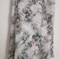 دو قواره پارچه چادری نقره کوب