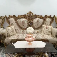مبلمان 9 نفره سلطنتی|مبلمان خانگی و میز عسلی|تربت‌حیدریه, ابوذر|دیوار