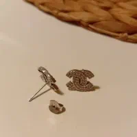 گوشواره نقره شنل