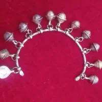 خلخال پابند نقره قاجاری آنتیک قدیمی پا بند عتیقه|جواهرات|تهران, هوانیروز|دیوار