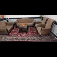 مبل راحتی ۷ نفره|مبلمان خانگی و میز عسلی|کوهدشت, |دیوار