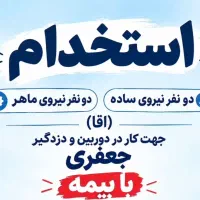 استخدام نیروی فنی دوربین و دزدگیر جعفری