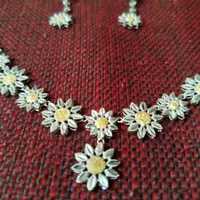 نیم ست طلا زیتون فقط100بالای تابلو|جواهرات|تهران, آهنگ|دیوار