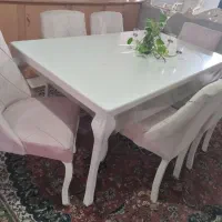 میز غذاخوری شش نفره