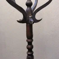 چوب لباسی چوبی قدیمی