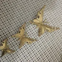 دیوار کوب پروانه برنز