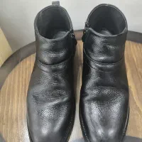 کفش چرم نیم بوت نوشماره۴۳