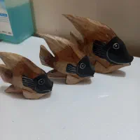 ماهی چوبی سه نایی حراج